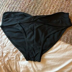 Zyia Active Medium Black Swim Bottoms